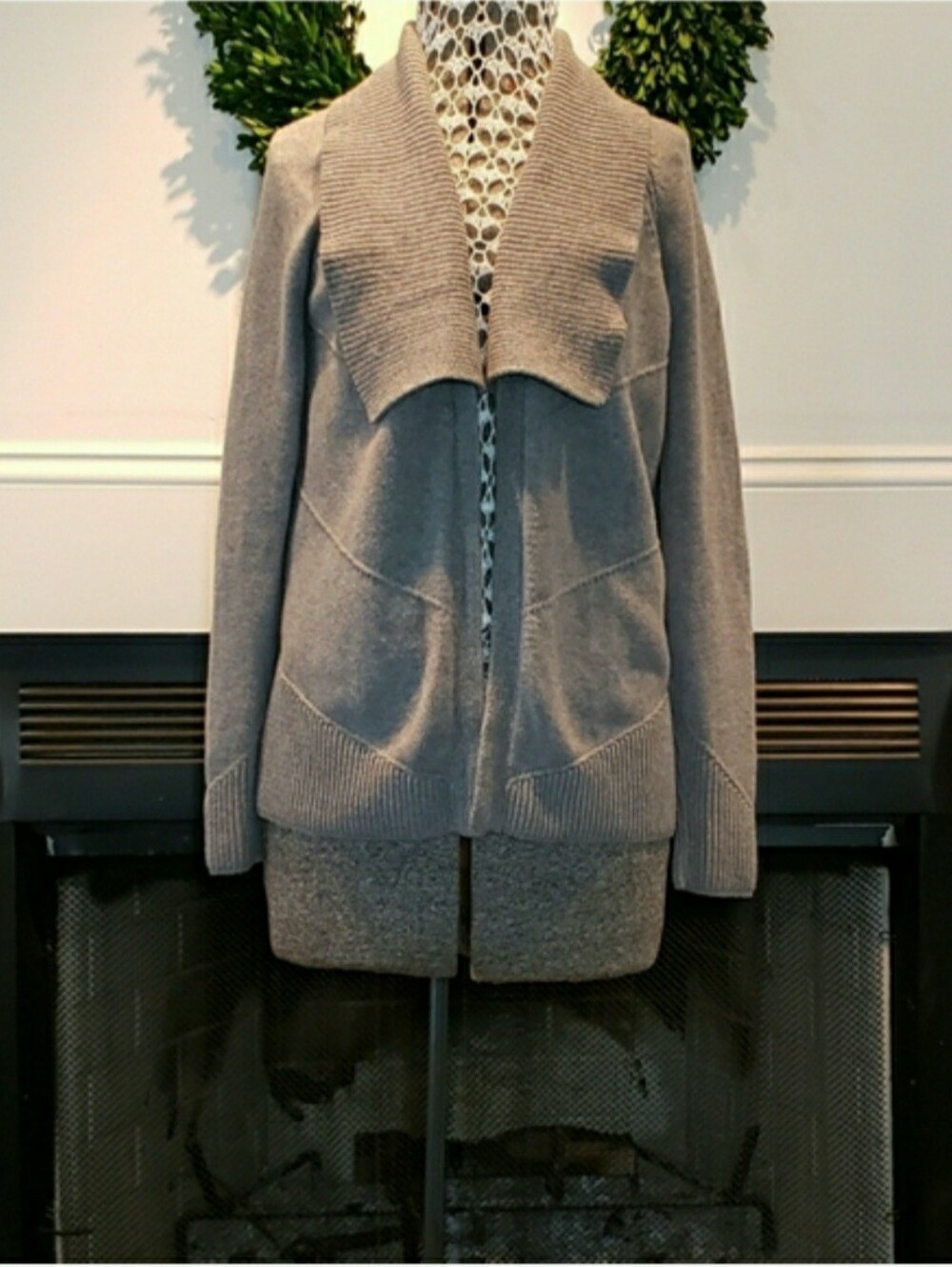 GAP Knit Open Front Cardigan Sweater
